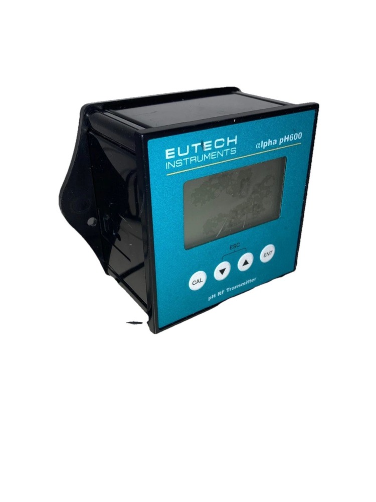 EUTECH INSTRUMENTS Alpha pH 2000 pH/ORP Controller/Transmitter w/ Power Supply
