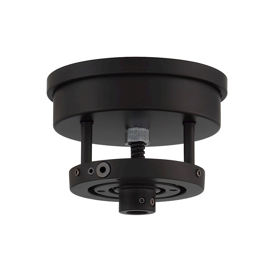 Craftmade Slope Mount Adapter, Flat Black - SMA180-FB