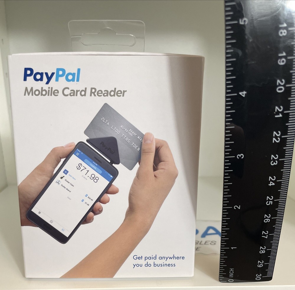 PayPal Mobile Card Reader Compatible w/ iOS, Android & Windows Devices