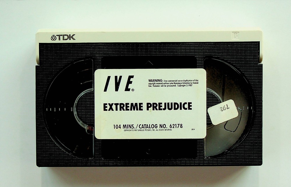 Extreme Prejudice - Beta Video - IVE (1987) - R - Pre-owned