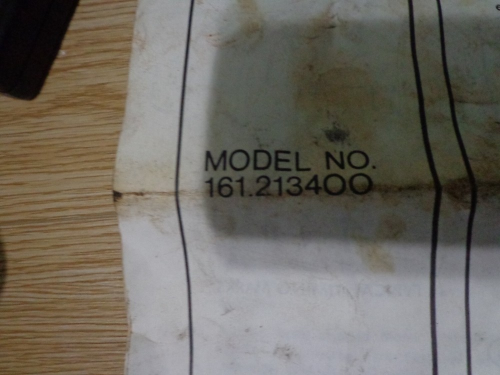 Sears Model 161.213400 Inductive Timing Light