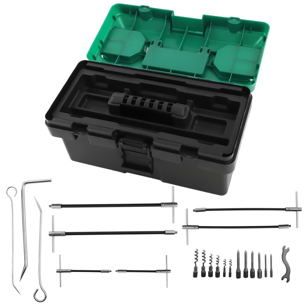 23pcs Packing Extractor Tool Valve Packing Removal Tool with Toolbox