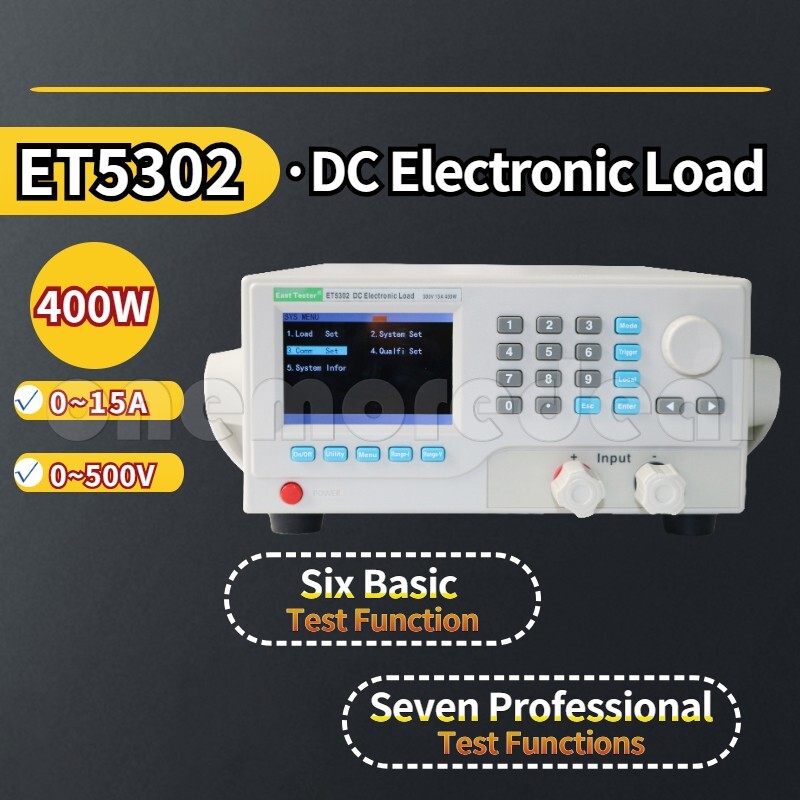15A/30A/60A DC Electronic Load Programmable Load For Charger Power Supply Tests