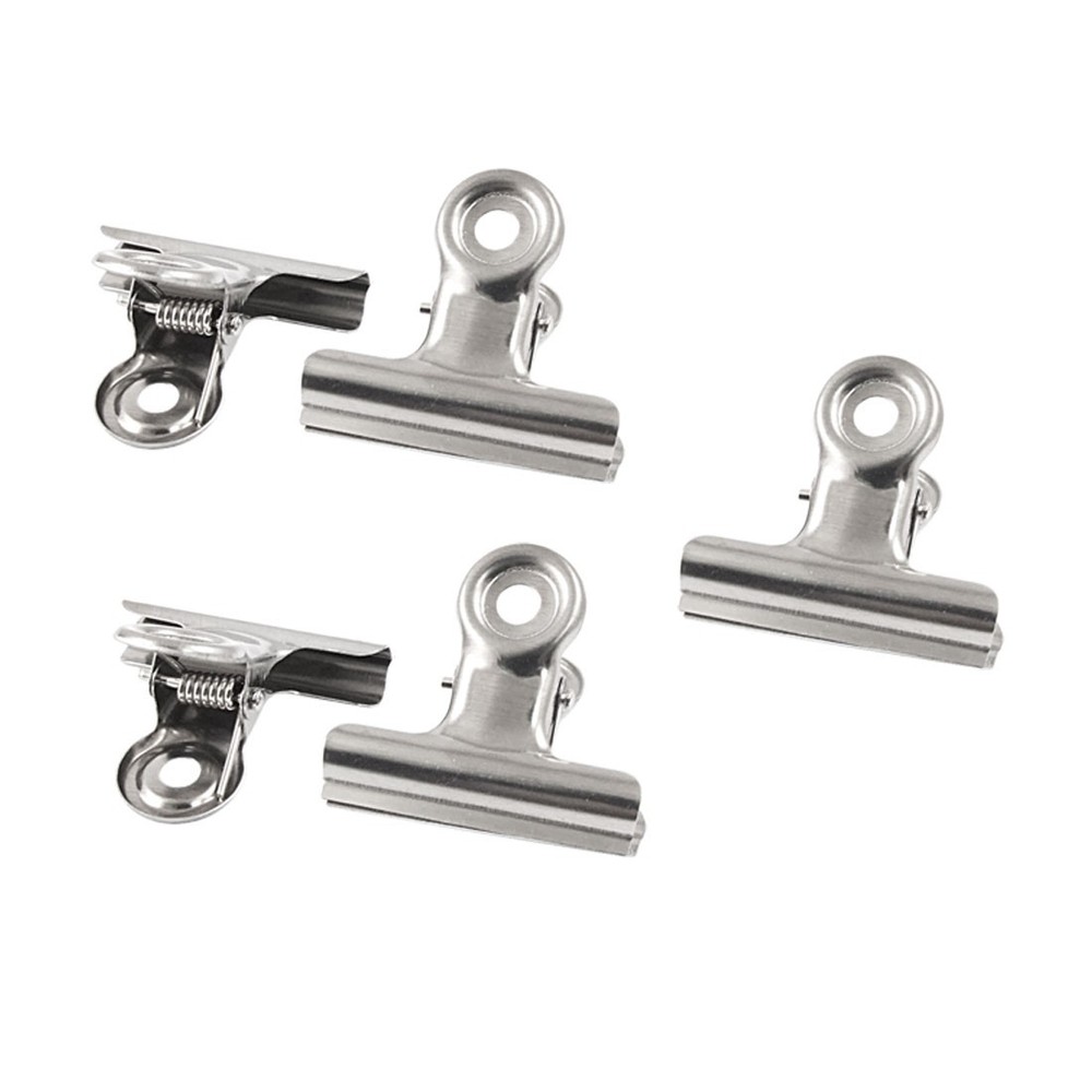 Office Stationery Document File Ticket 2" Width Binder Clips 5pcs