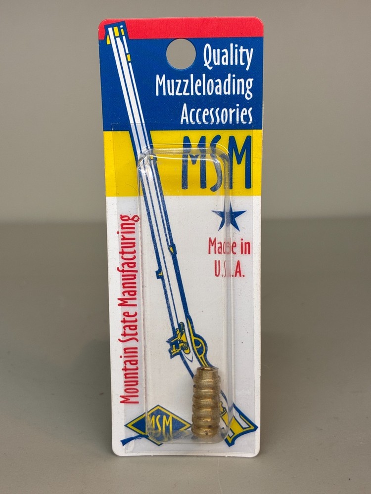 MSM Rifle Range Rod Long Jag .36 Caliber 5/16" dia. Brass Muzzleloading