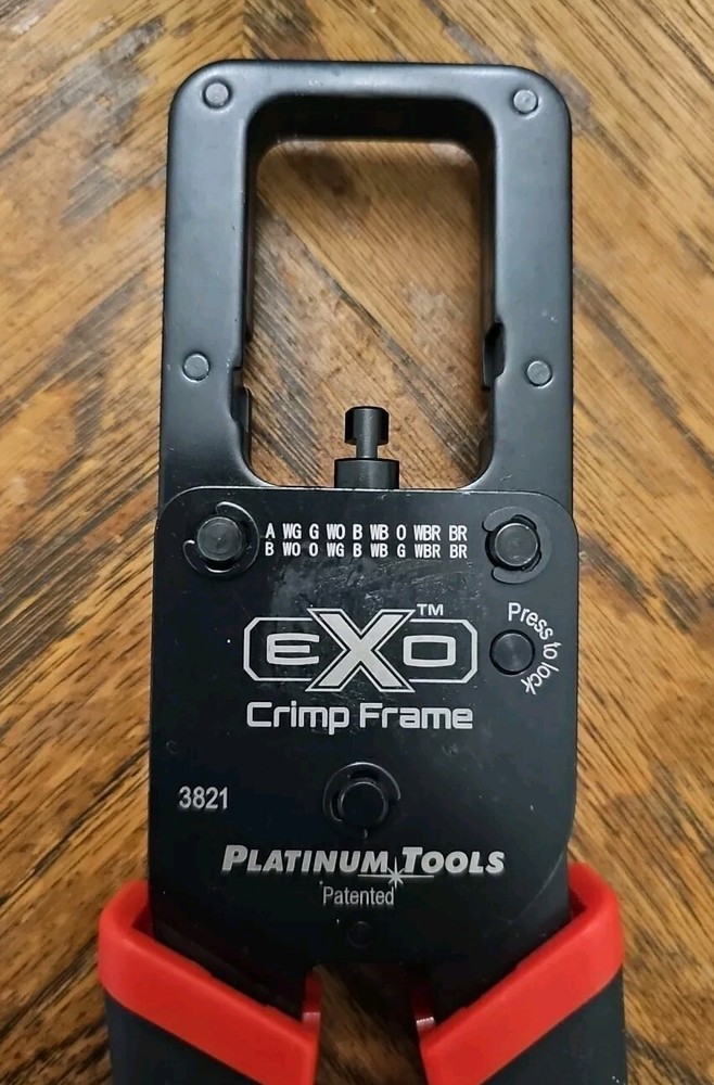 Platinum Tools Crimp Tool EXO Crimp Frame 100061C