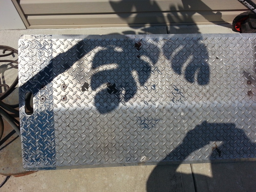 48'' BLUFF Shipping Loading Container Ramp