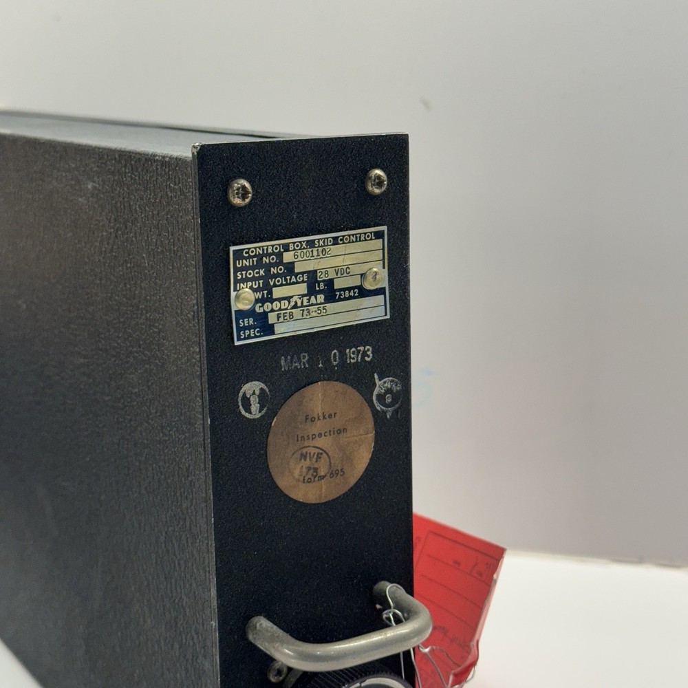 Goodyear Skid Control Box 28V PN 6001102