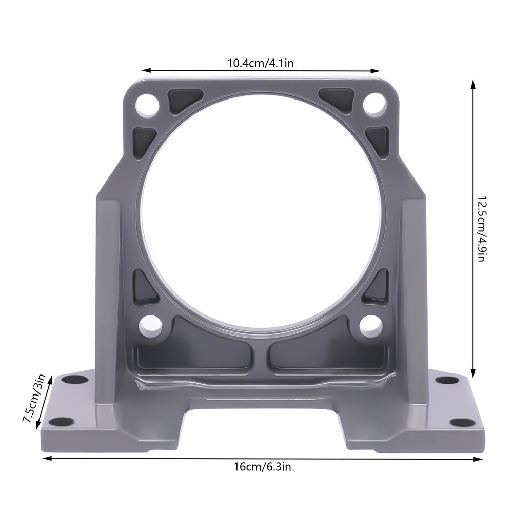 250W 110V AC Gear Motor with Variable Speed Controller and Bracket Single Phase
