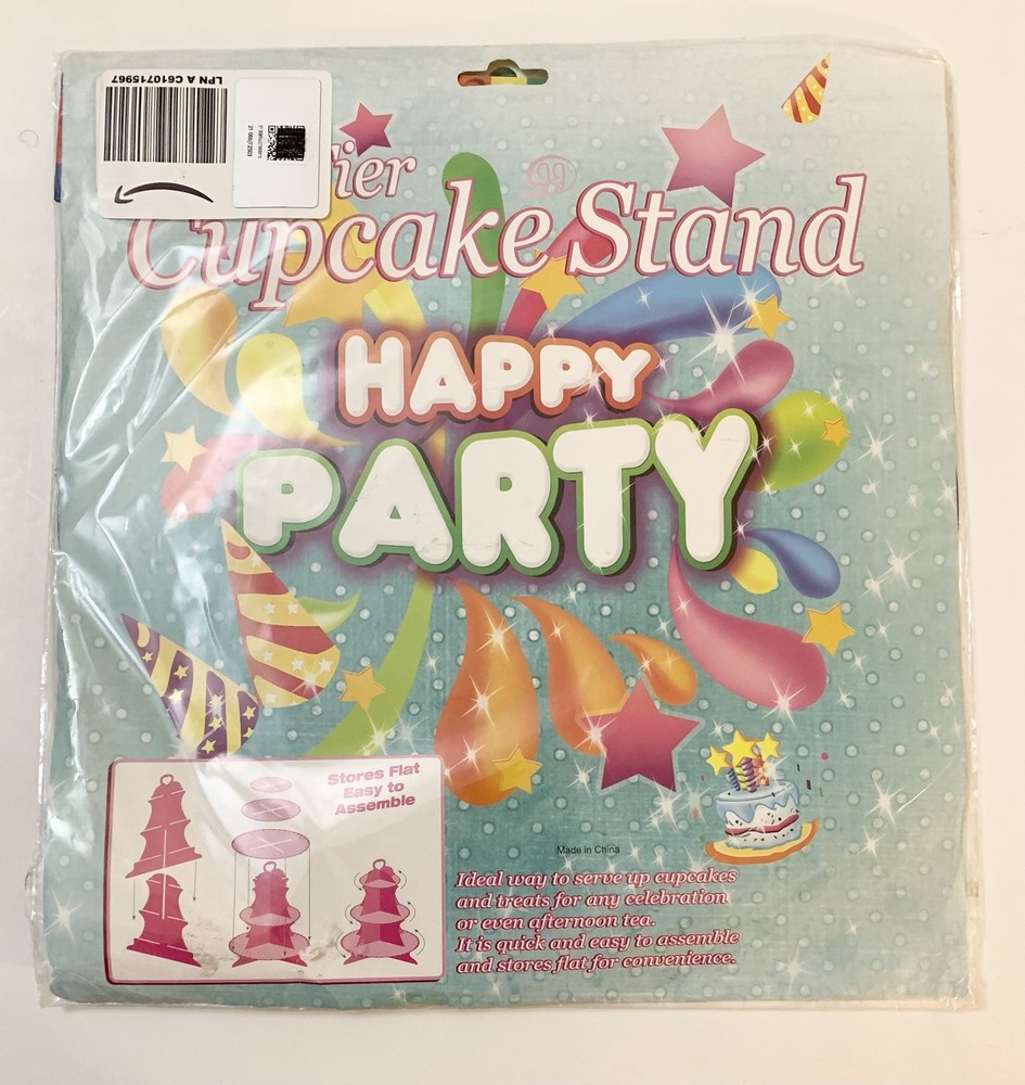 Building Block 3 Tier Cupcake Stand