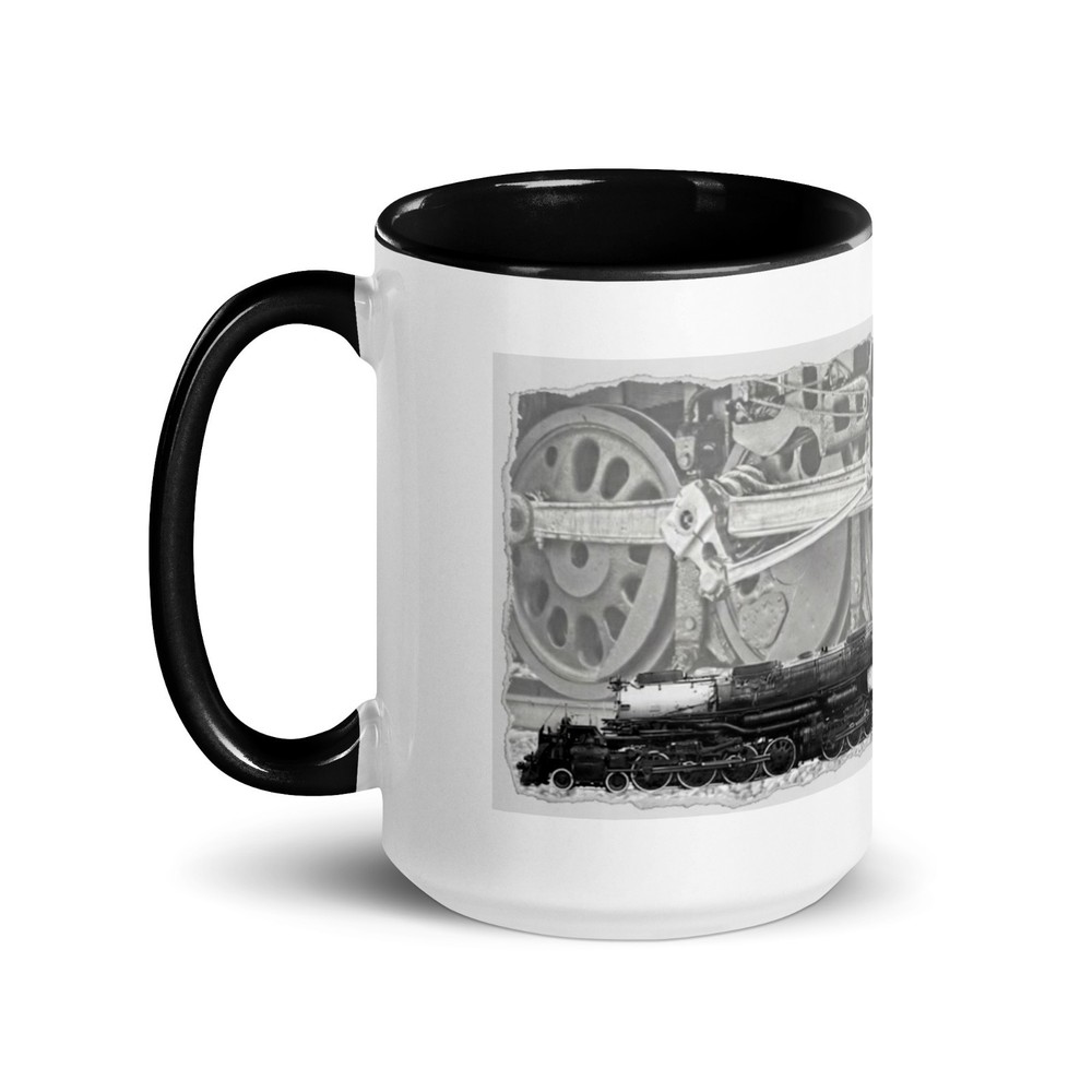 Union Pacific "Big Boy" – 15oz Ceramic Mug: The Beast is Barely Fitting!