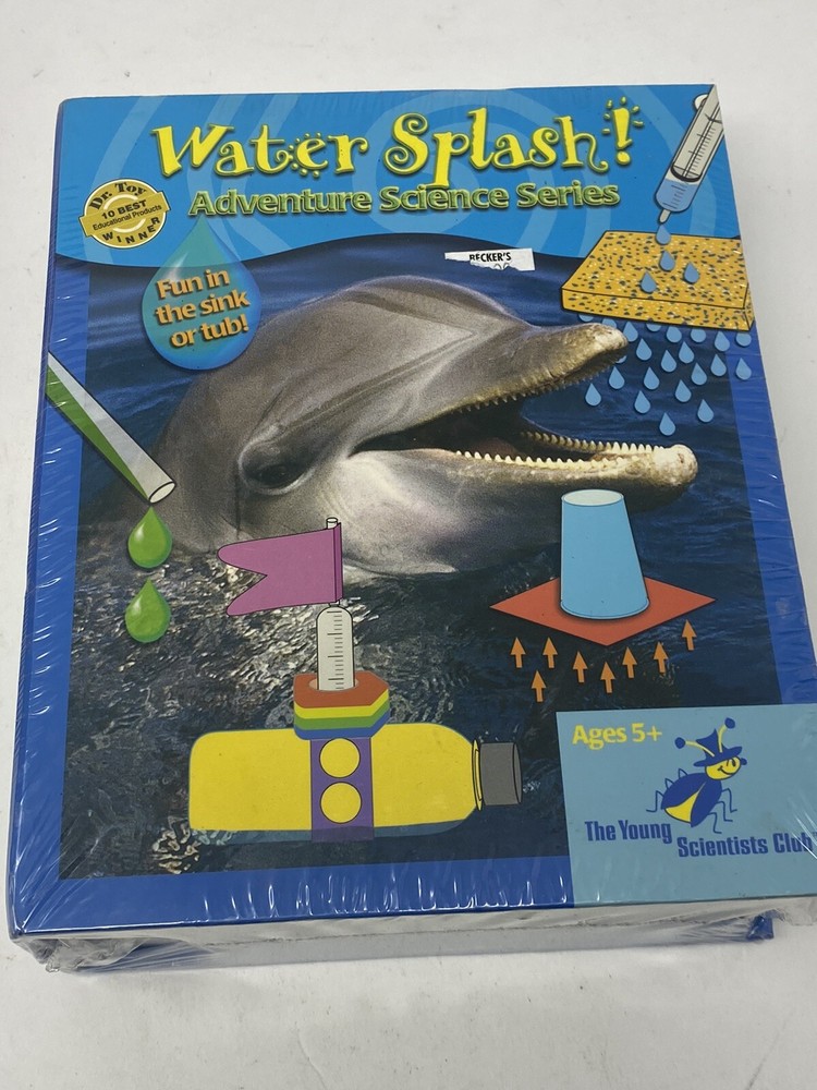 Water Splash Adventure Science Series (Ages 5+) Discovery Learning Tool Kit New