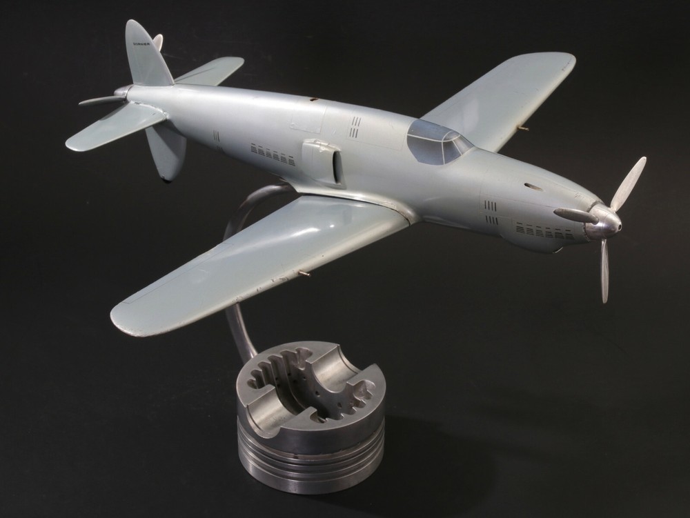 DORNIER DO 335 V13 UNIQUE PUSH PULL FACTORY PROTOTYP  SIZE BASE ENGINE PISTON