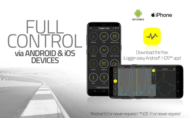 Healtech Advanced Track Data Acquisition System - See what is slowing you down