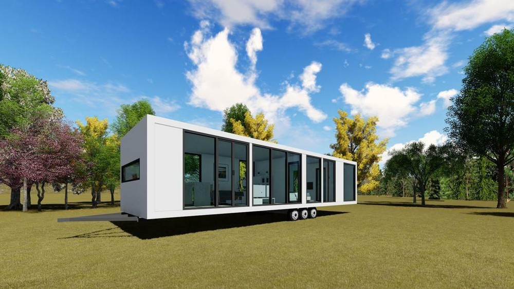 South Beach Container RV Catalog 40'ft X 10'ft Professionally Built