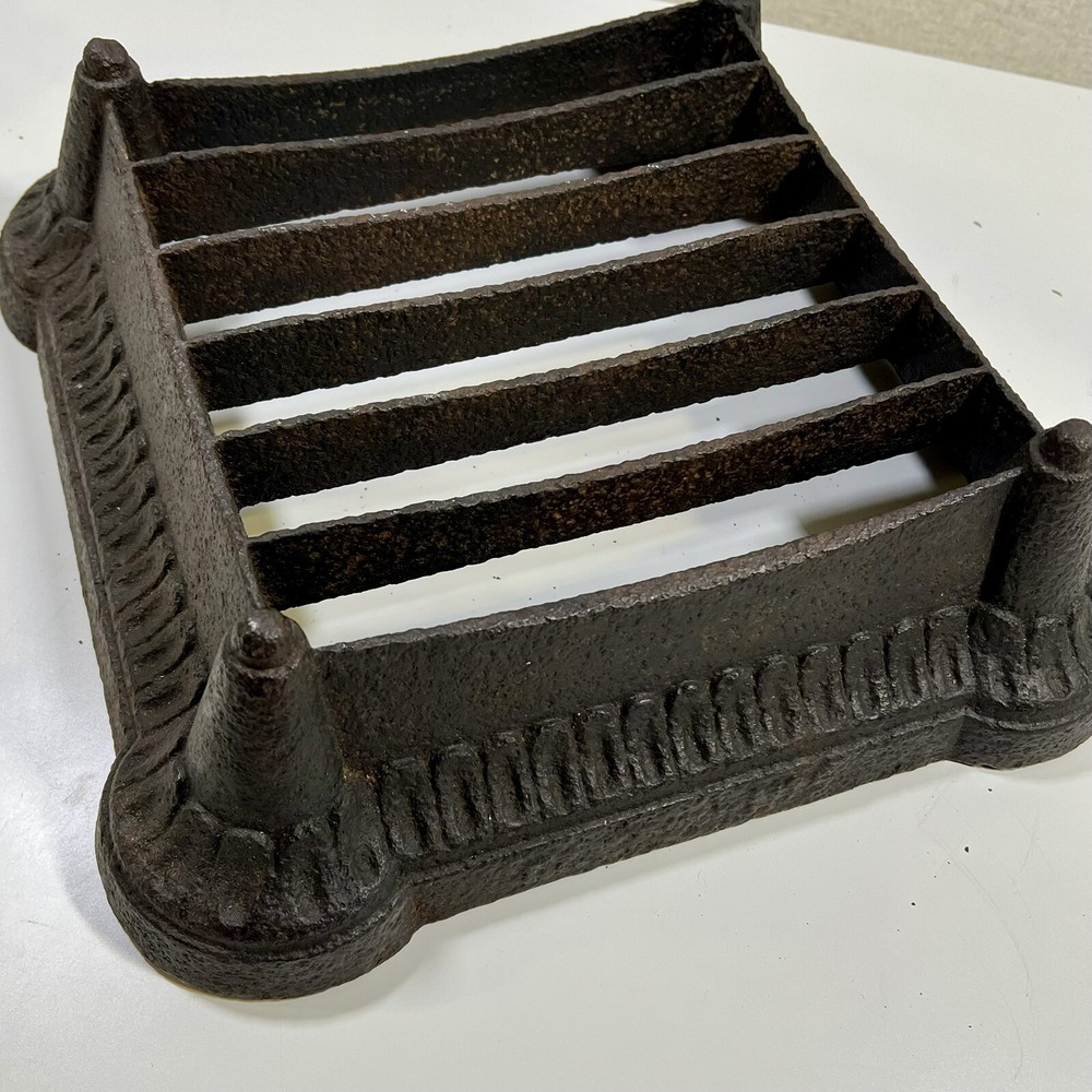 Vintage antique cast iron boot scraper