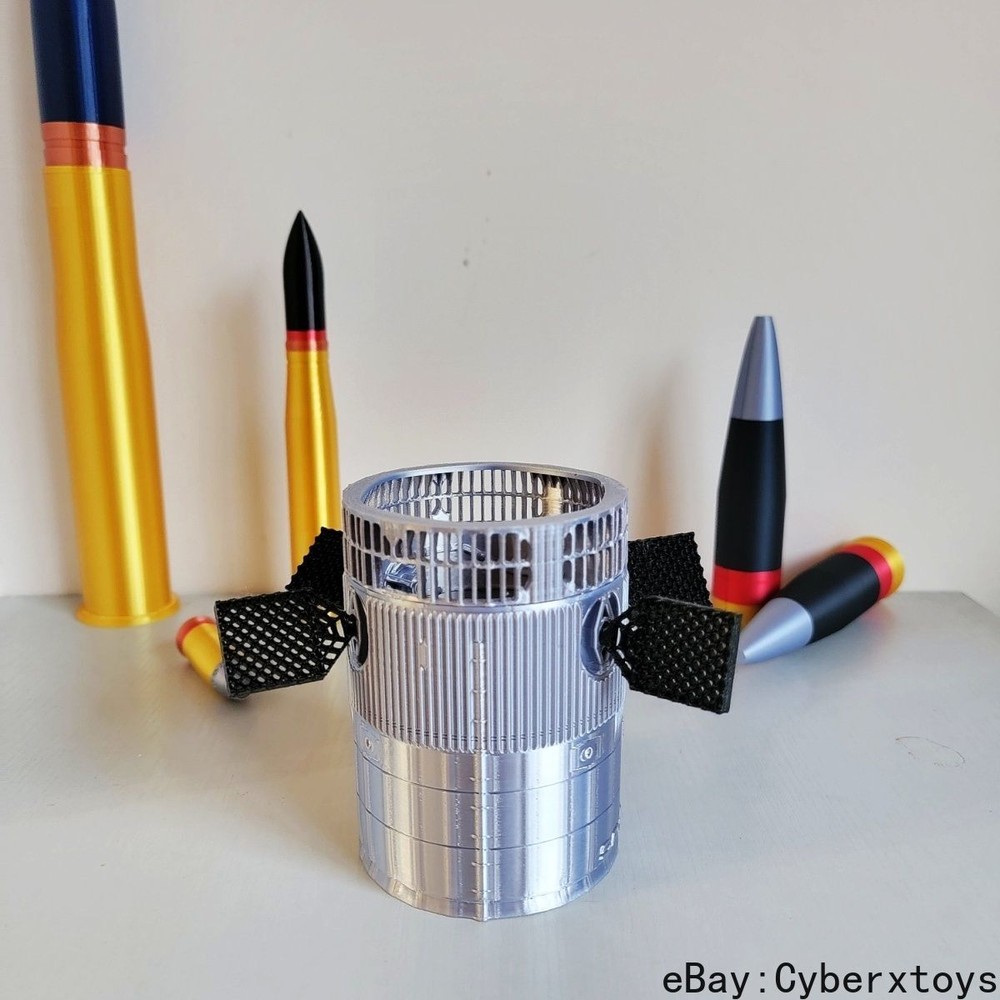 1:100 SpaceX Starship Rocket Model DIY Pen Container Tool Box Desktop Storage