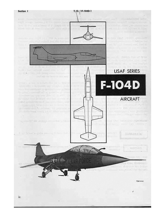 LOCKHEED F-104 Starfighter Pilot's FLIGHT OPERATING INSTRUCTIONS