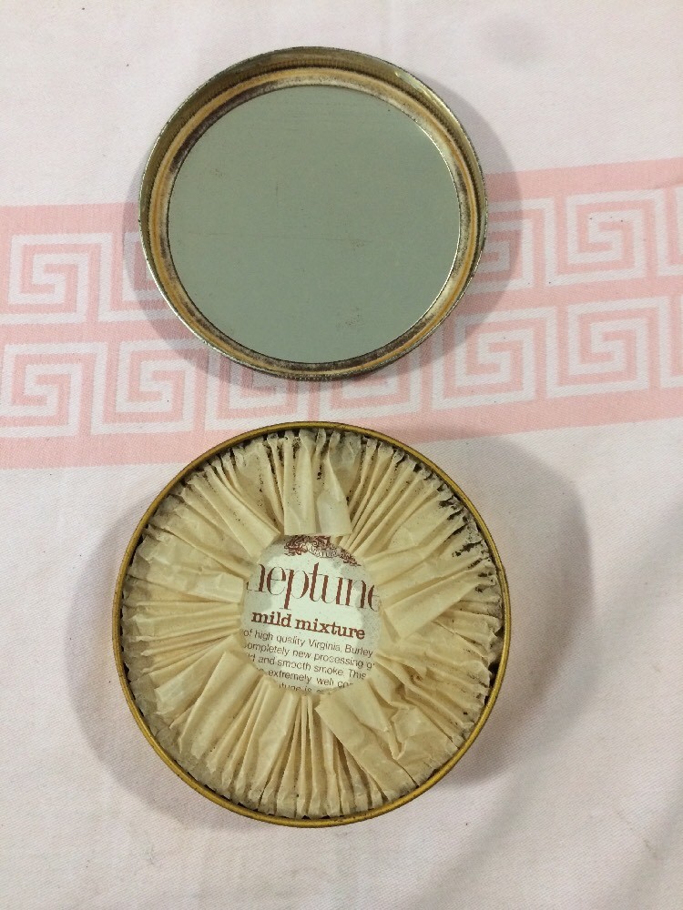 Neptune brand vintage tin box