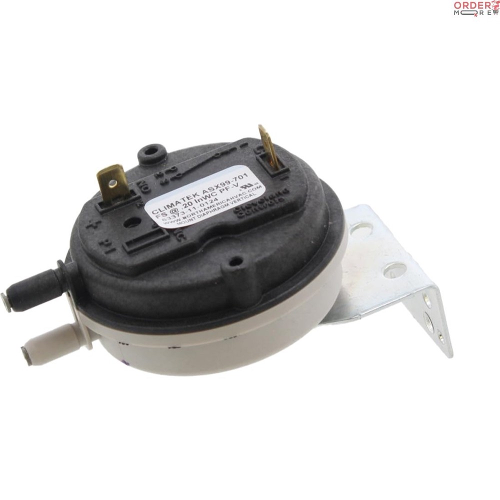 Furnace Air Pressure Switch Replacement Automatic Normally Open Crimp Connector