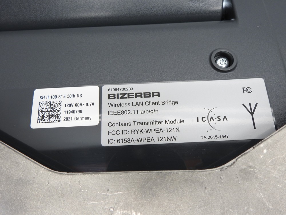 NEW! Bizerba KH Series KH II 100 PRO 30 lb. PC Countertop Computing Scale