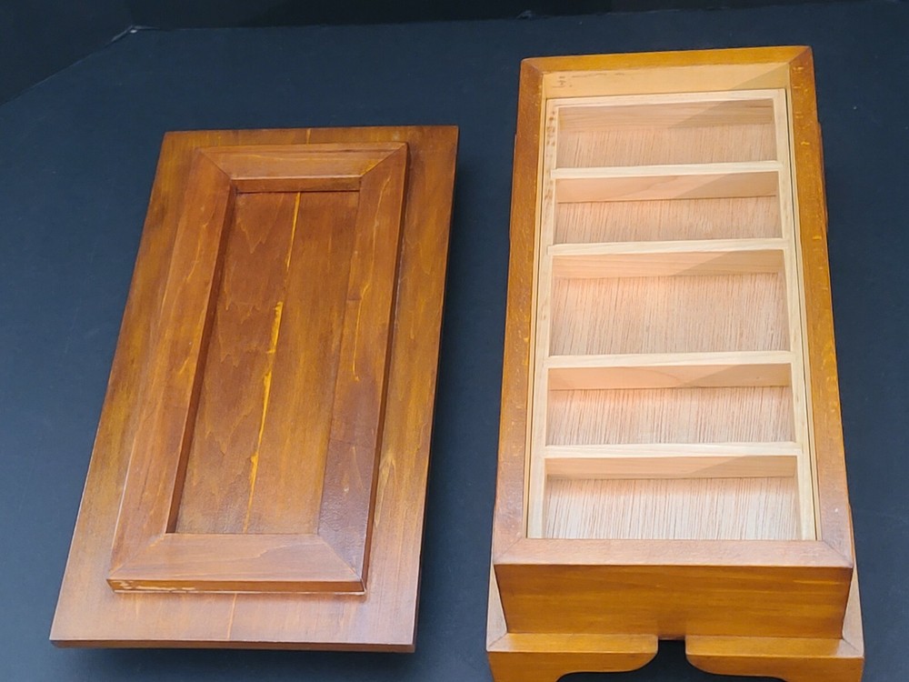 Decoative Wood Chest Box With Removable Lid