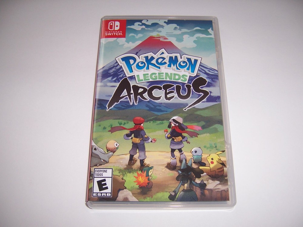 Replacement Authentic Box Case Nintendo Switch for Pokemon Legends Arceus