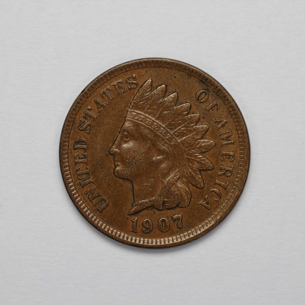 1907 Indian Head One Cent