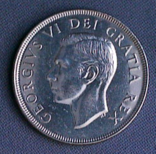 Canada 1950 Silver Dollar.