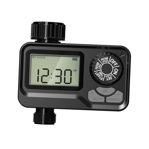 BN LINK Programmable Sprinkler Timer with Rain Delay – Waterproof 1 Outlet