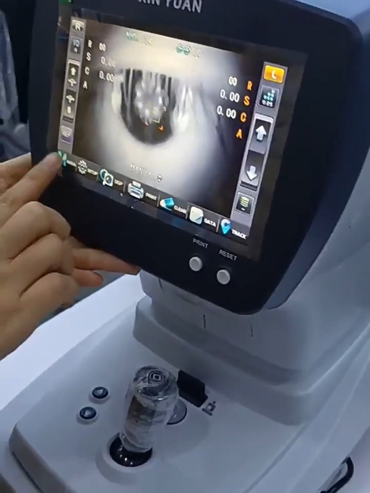 7'' Touch Screen FA-6500 Automatic Refractometer Optometry Instrument w/ Printer