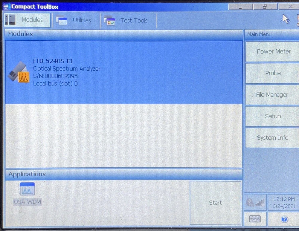 Exfo FTB-5240S Rotating Mirror Damage, Fixed