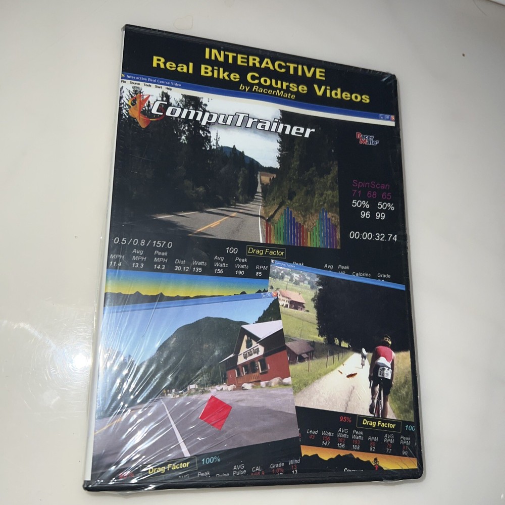 Interactive Real Bike Course Videos RacerMate Computrainer Cycling Software
