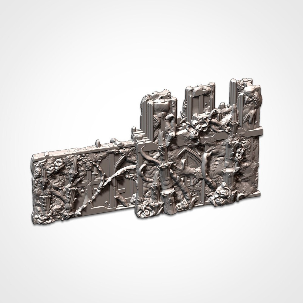 Nids - WTC 40K Official Foldable Terrain Set (10th Edition)