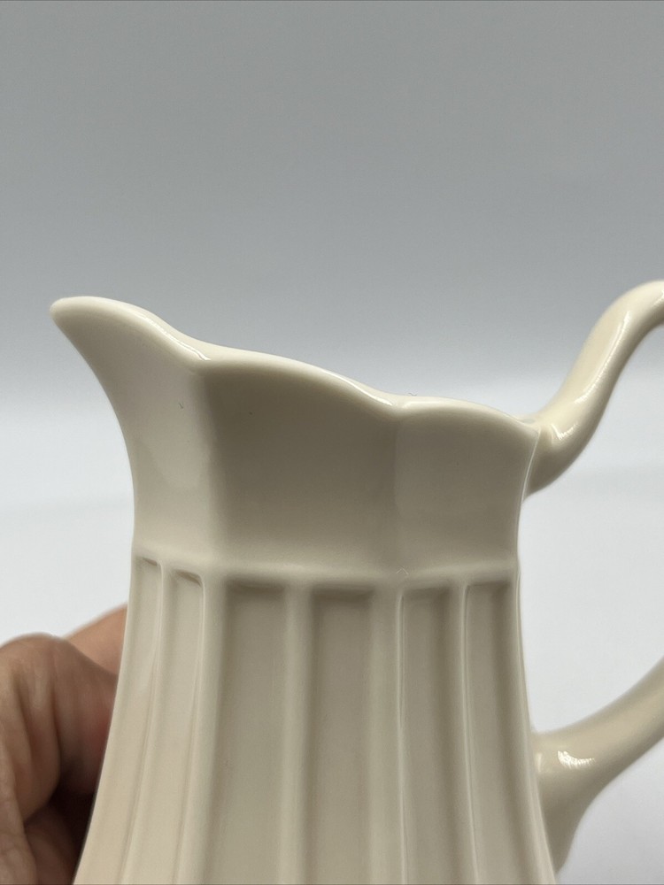 Vintage Thatcham Creamware Small Ivory Pitcher 4.5 Inch