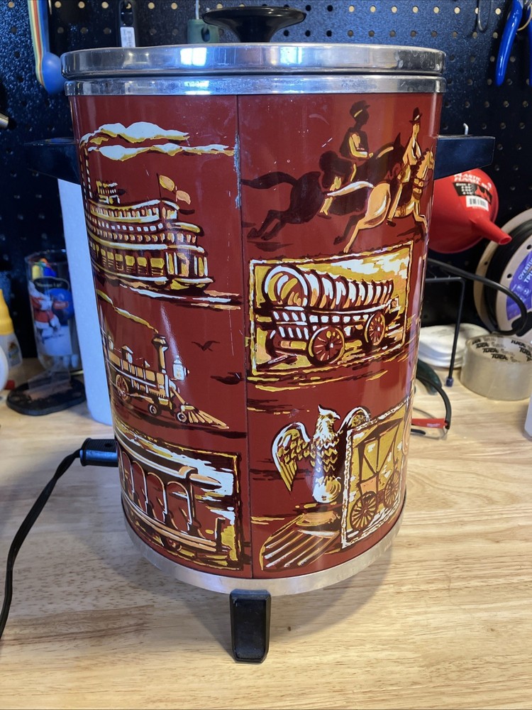 Rare West Bend 30 Cup Coffee Maker/Percolator Tested