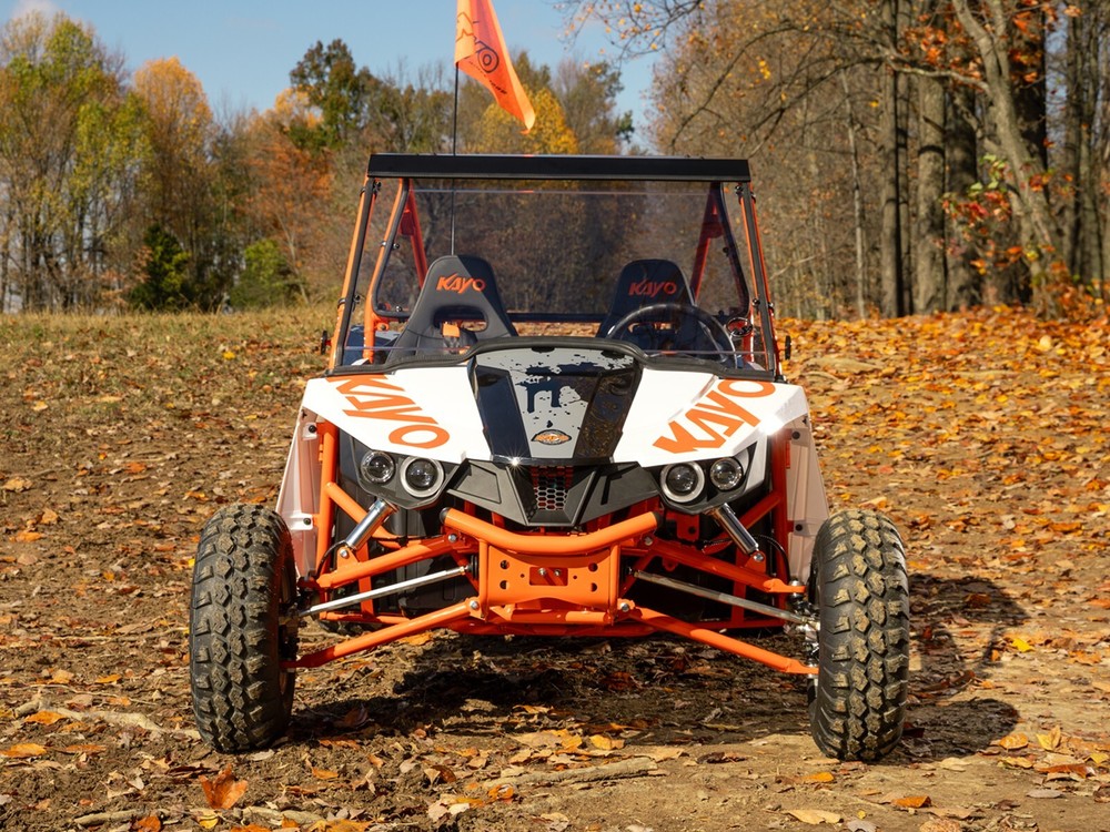 SuperATV Scratch-Resistant Full Windshield for Kayo S200|2023+