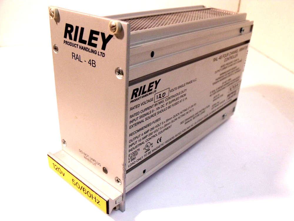 Riley RAL-4B Four Channel Vibrator Controller