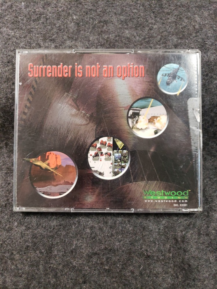 Command and Conquer Red Alert Soviet and Allied Discs Westwood Studios PC .(SB4)