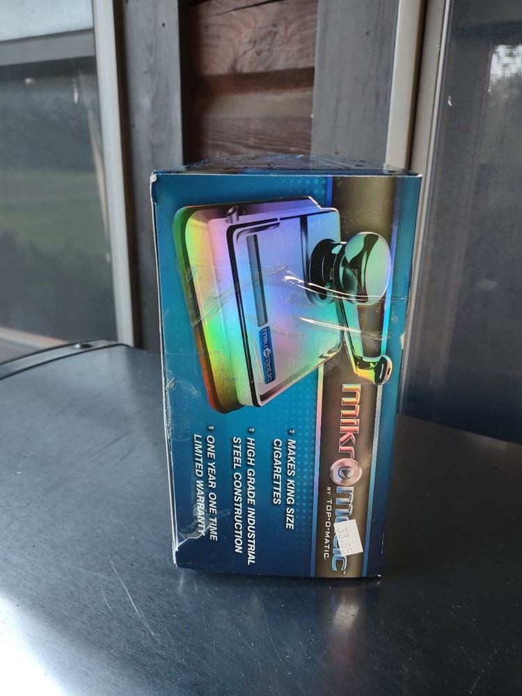 MikrOmatic by TOP-O-Matic Regular Kings Cigarette Maker Making Injector Machine