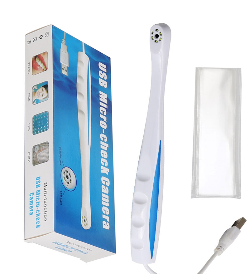 Dental Intraoral Camera System USB--Super Clear 6-Led Micro-check Exam Tools