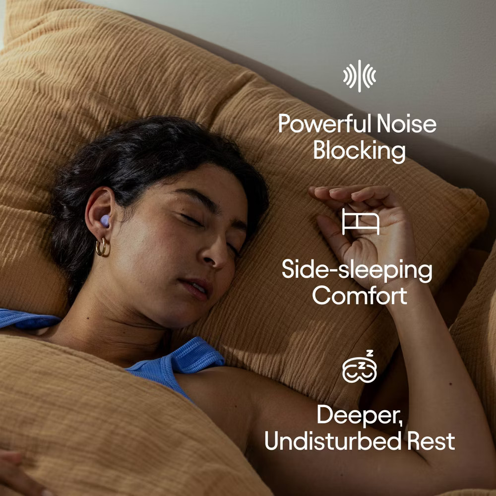 Loop Dream Earplugs for Deep Sleep, Napping and Snoring - Lilac