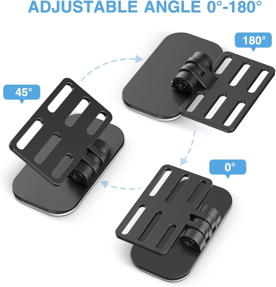 Dash Cam Rear Camera Mount(2 PCS), Universal View black