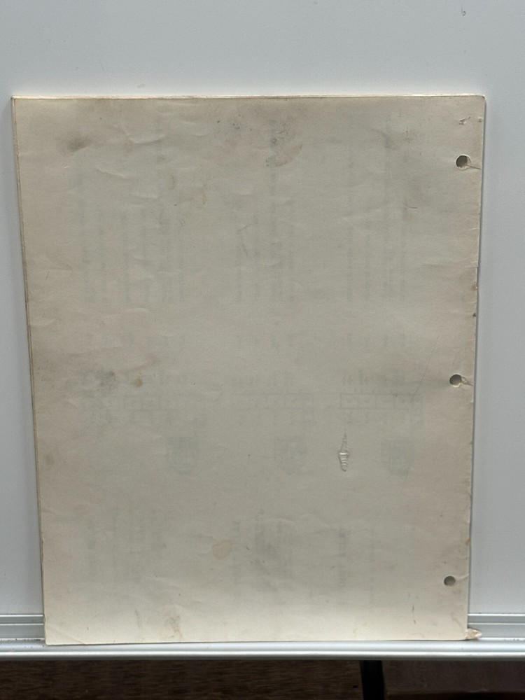 ORIGINAL-WILLIAMS-TRAVEL TIME-INSTRUCTION MANUAL