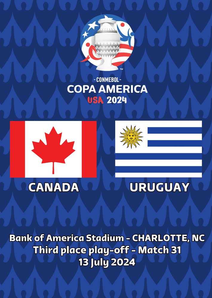 Program Copa America 2024 Canada - Uruguay