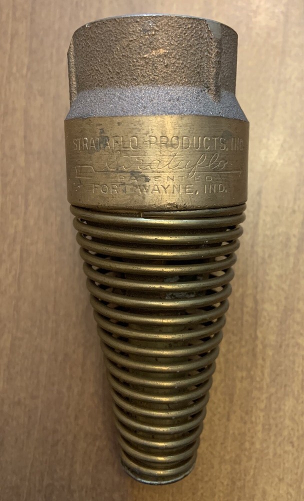 1" Brass Strataflo Foot Valve No 200
