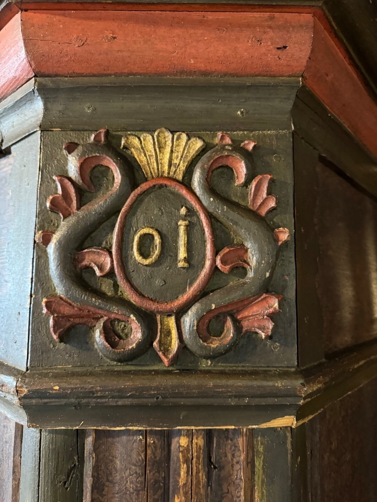 1801 Painted German Schrunk