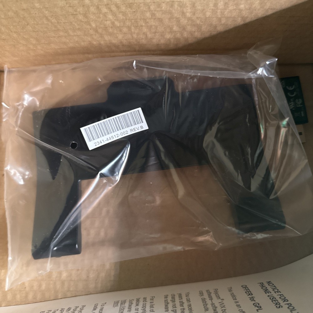 Polycom VVX 311 VoIP Desktop Phone Charcoal