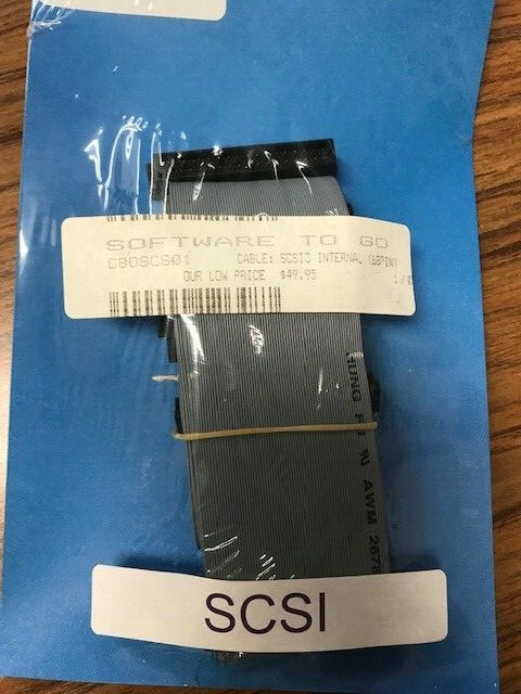 SCSI DB68 Male   Internal Ribbon Cable  4 - Device