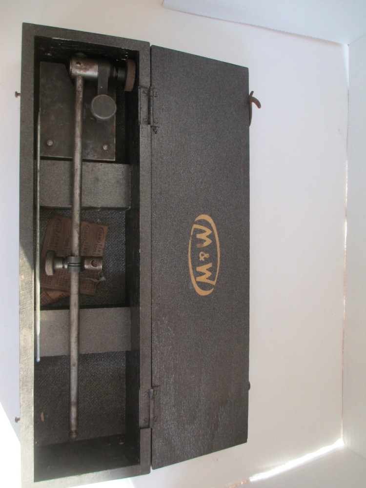 MOORE & WRIGHT No 405 HEIGHT GAGE VINTAGE PRECISION Tool Scribe C69